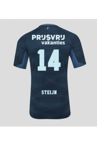 Feyenoord Sem Steijn #14 Voetbaltruitje Uit tenue 2025-26 Korte Mouw